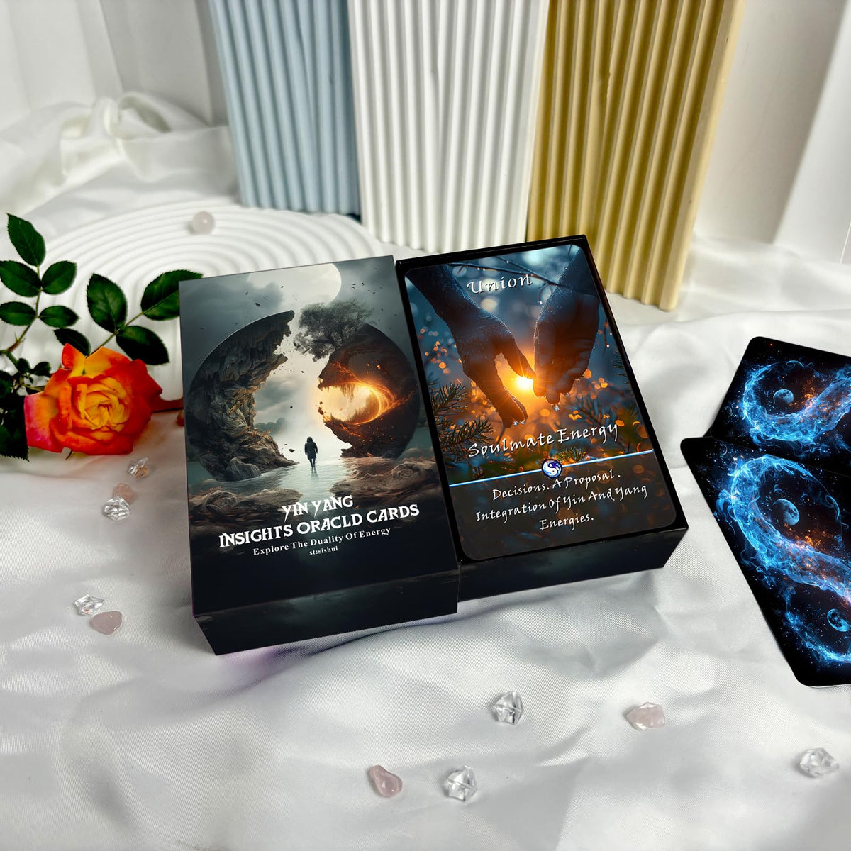 Pailing Yin & Yang Oracle Cards – 68-Card Karma Connection Deck for Balance
