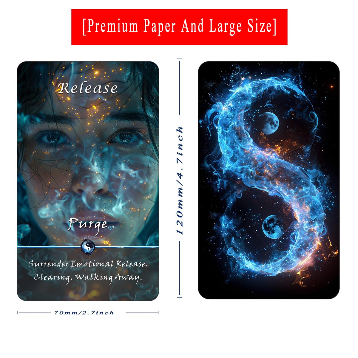 Pailing Yin & Yang Oracle Cards – 68-Card Karma Connection Deck for Balance
