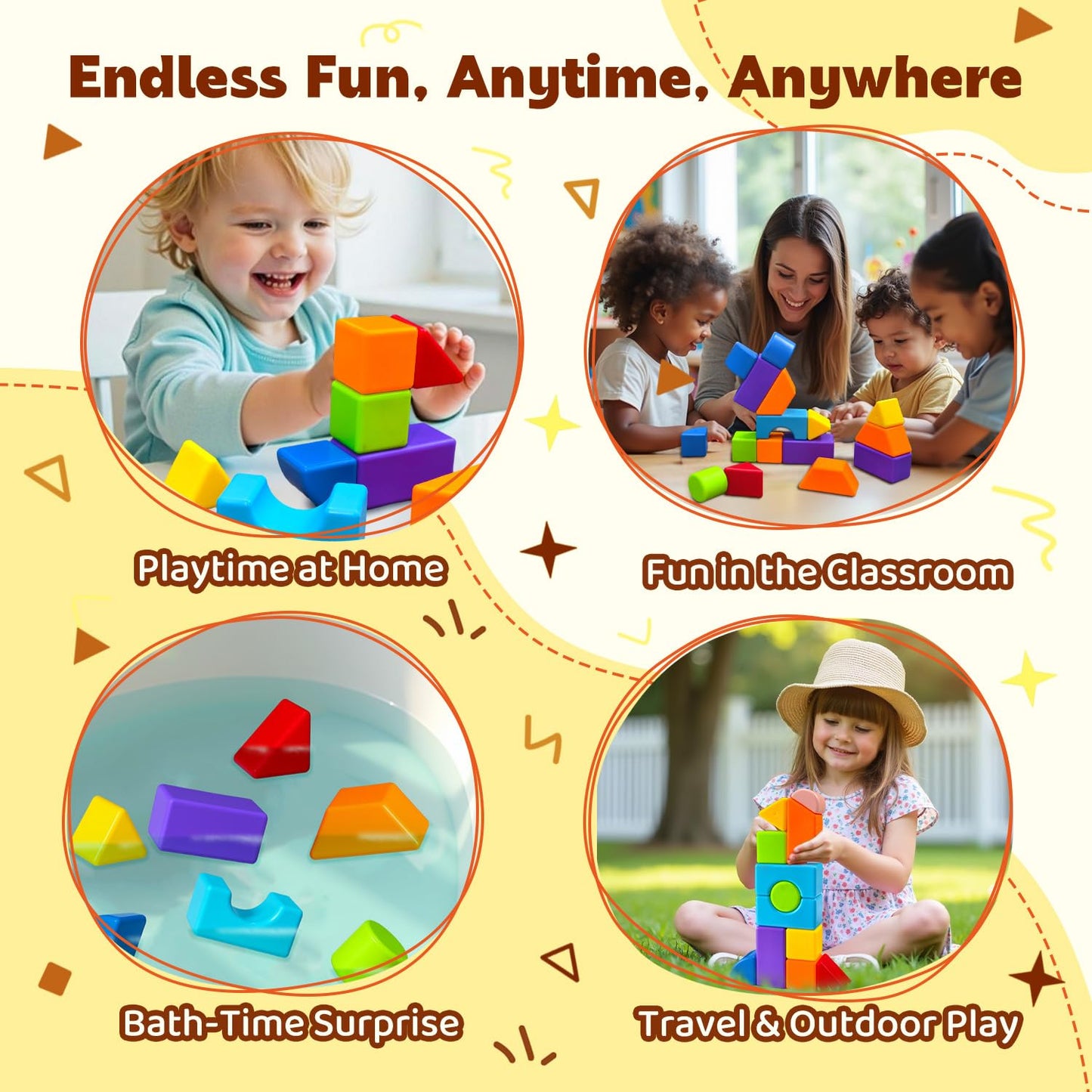 Pairez Toys Magnetic Blocks – 21 Large 1.65-Inch Magnetic Building Cubes for Kids Ages 3–6
