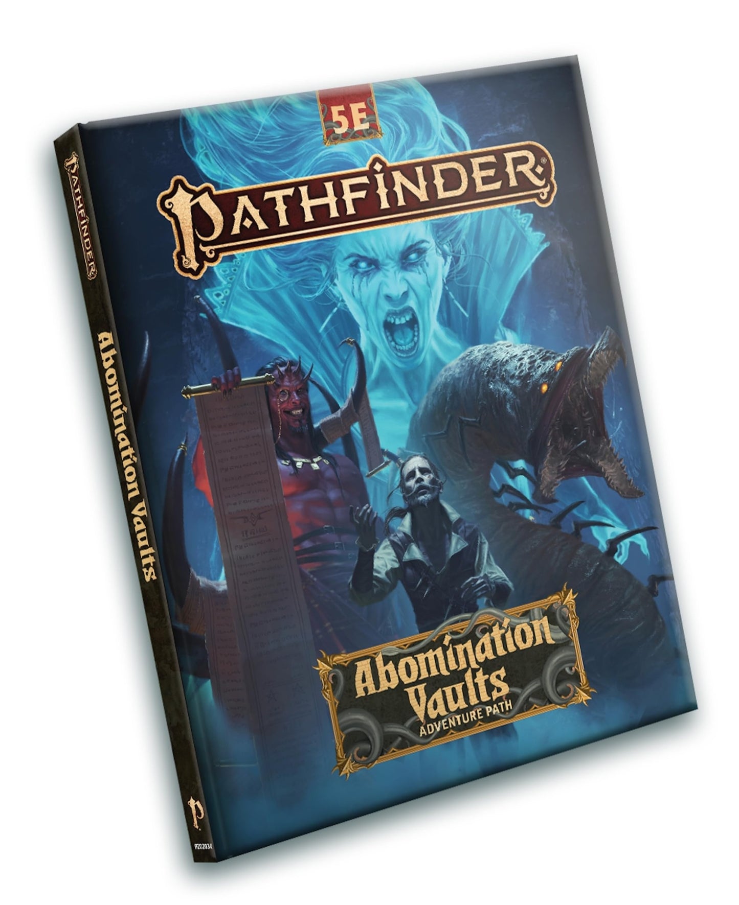 Paizo Pathfinder Abomination Vaults for 5E Hardcover — Complete Megadungeon Campaign