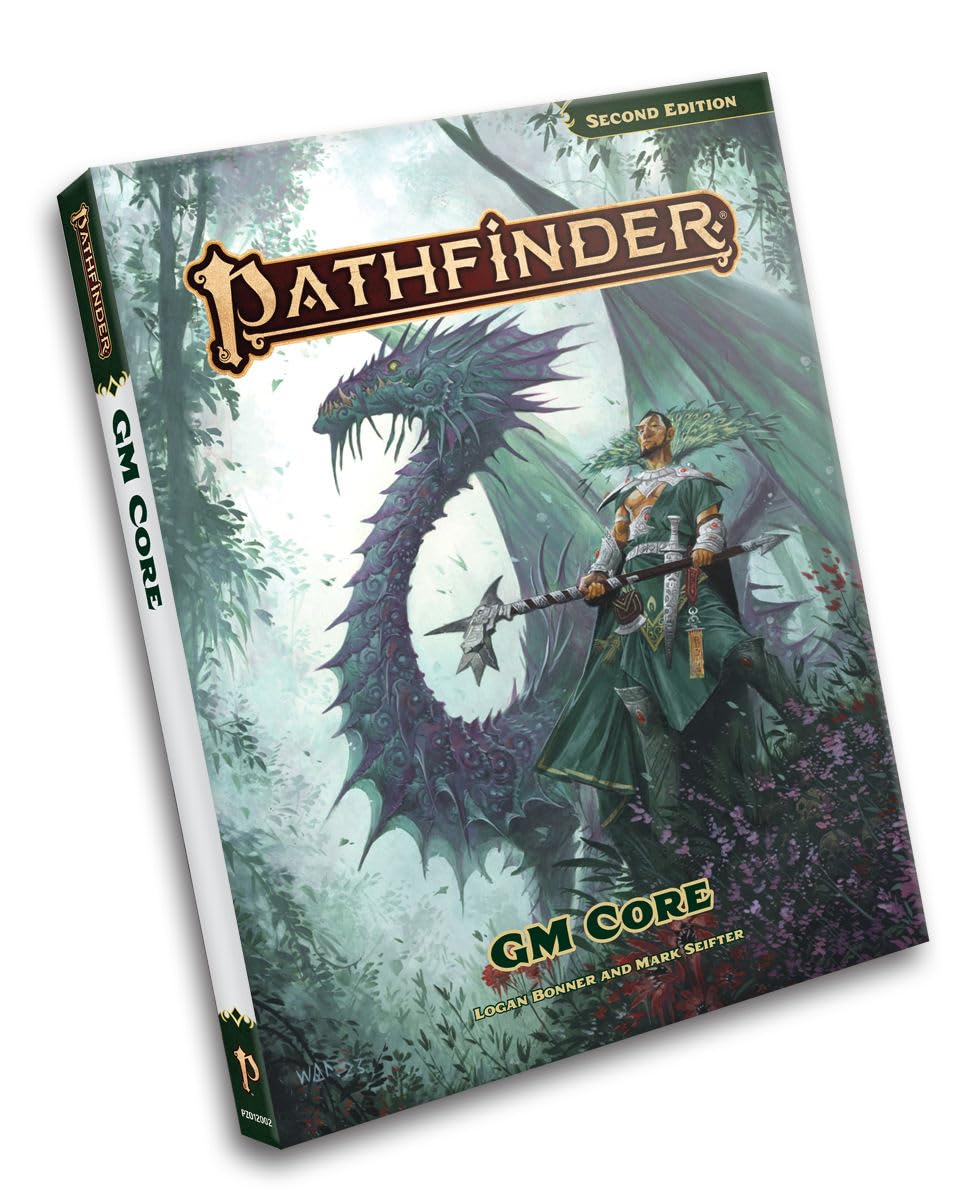 Paizo Pathfinder GM Core Pocket Edition – 6.7" x 8.4" Softcover, 336 Pages, Second Edition Remaster