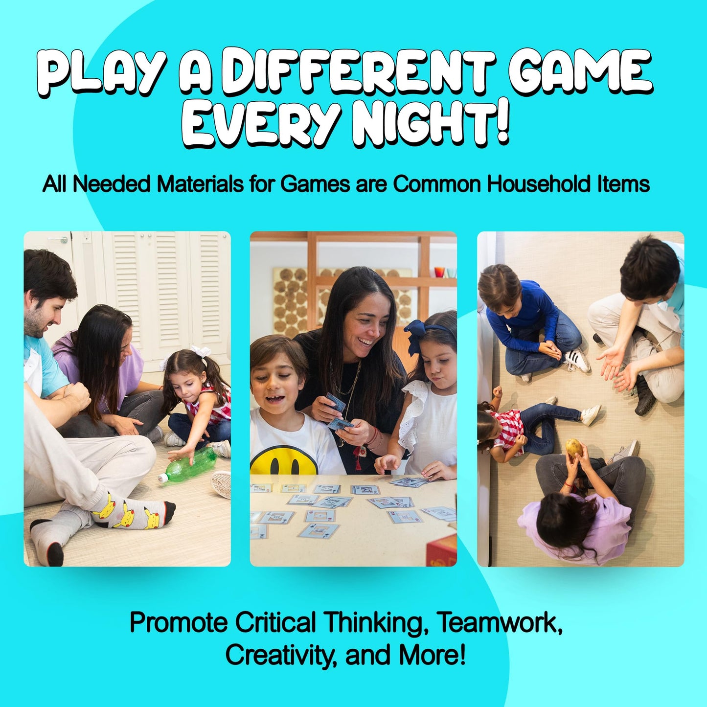 Palettes and Prints - 50-in-1 Scratch Off Card Games for Family Fun
