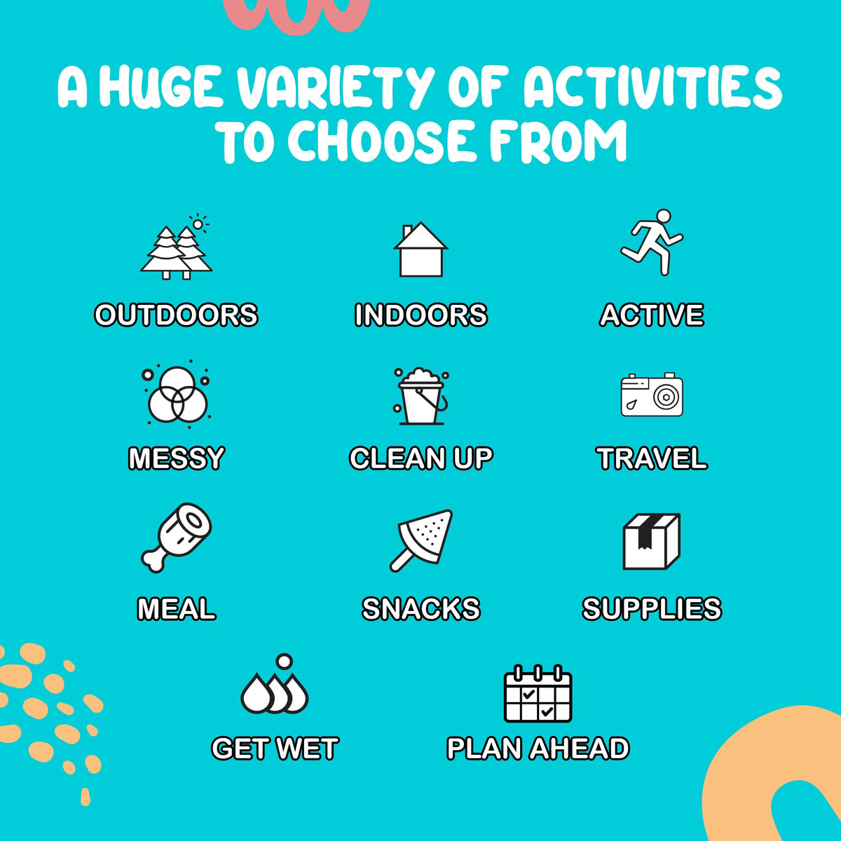 Palettes and Prints - Top 50 Family Activities: Scratch-Off Deck for Bonding & Fun