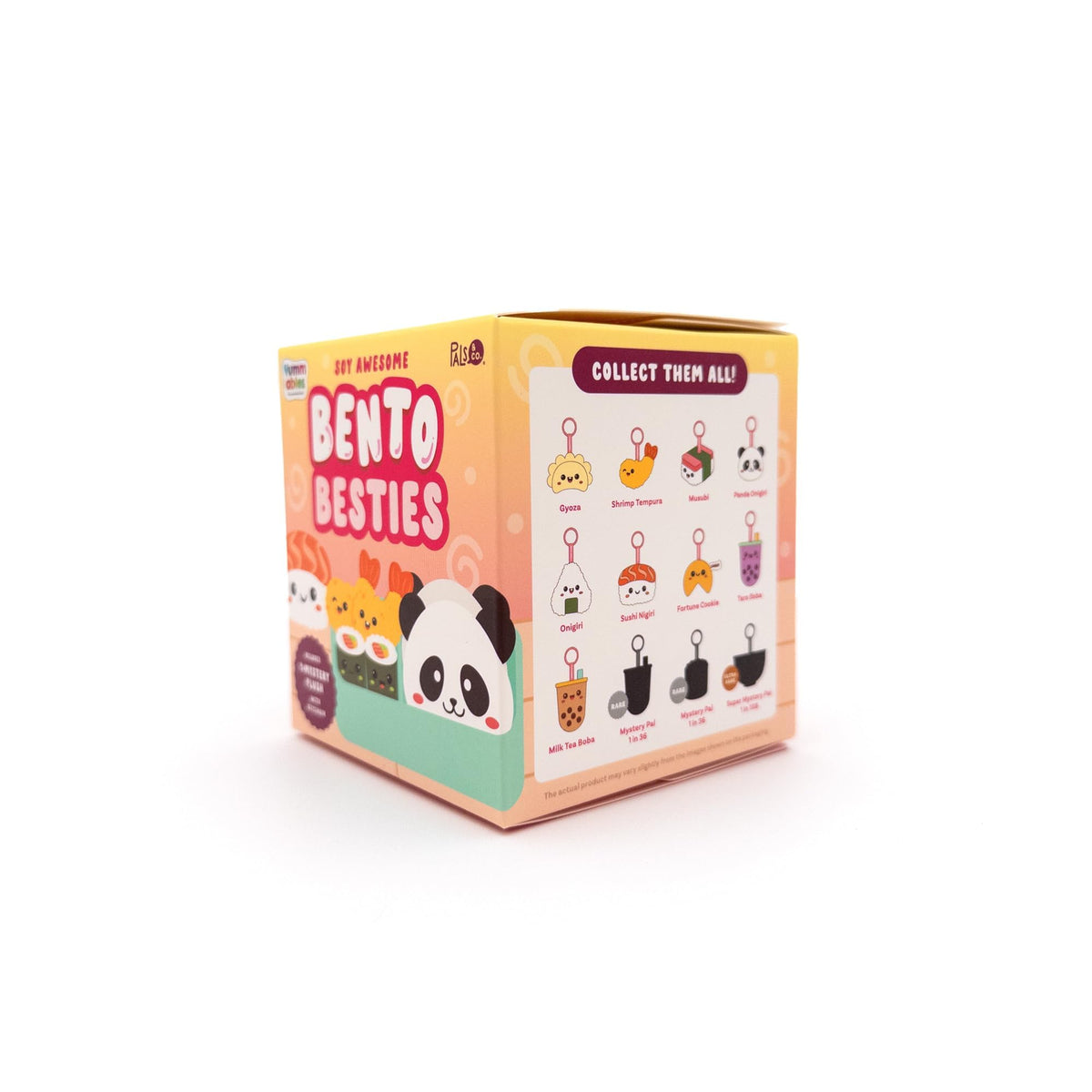 Pals & Co. Yummables Bento Besties Blind Box Plushies – Collectible Snack Keychains