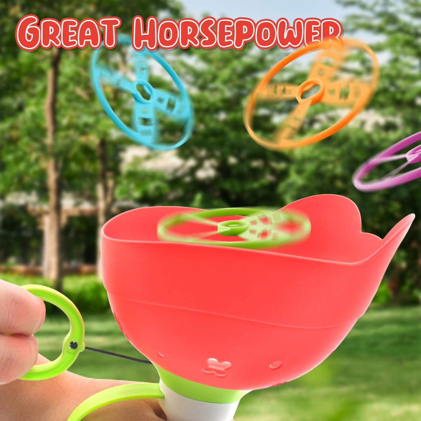 pamexin Outdoor Catching Game for Kids 3-8 – 24 Discs & 2 Frog Hand Launch Catchers, No Batteries