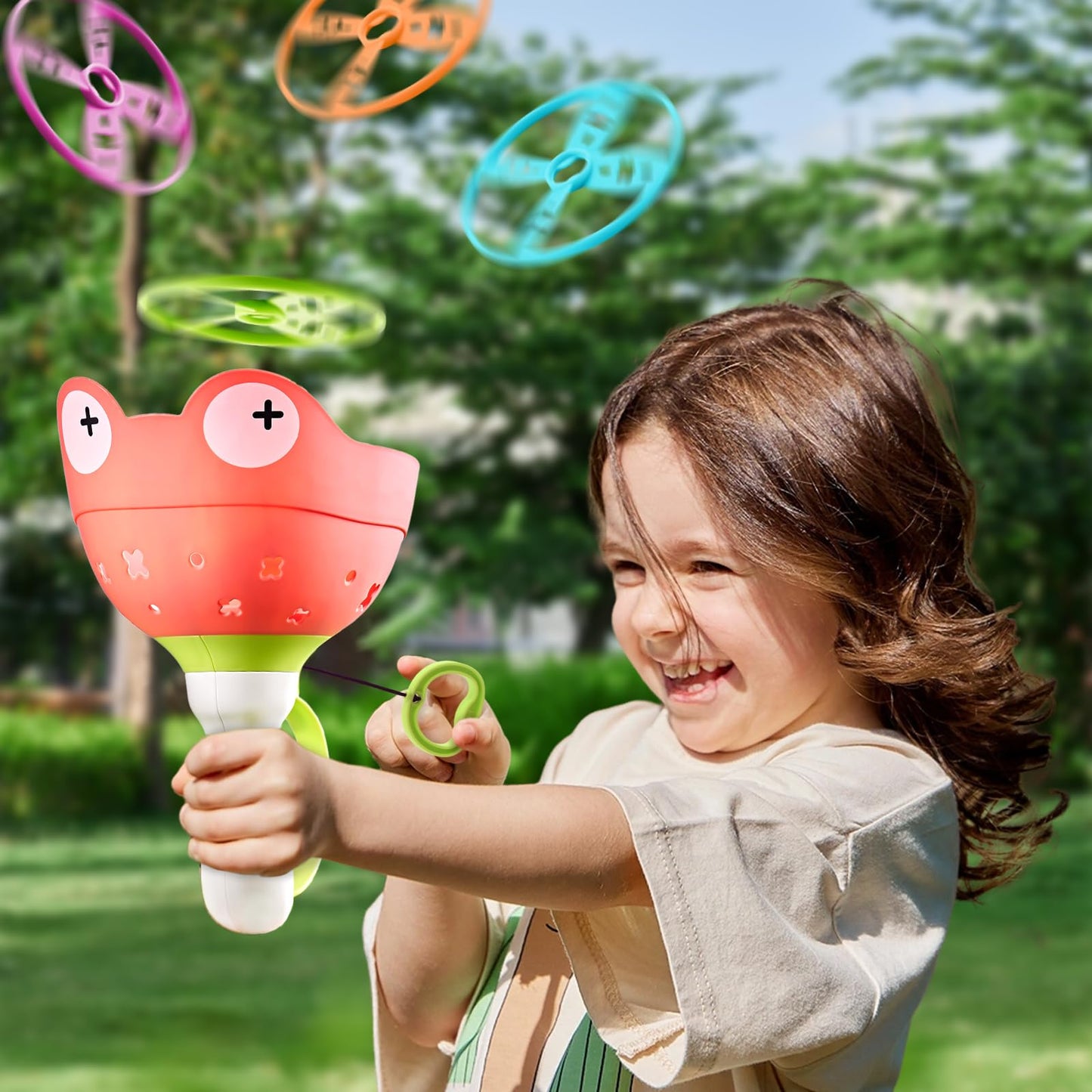 Pamexin Outside Toys for Kids 4-8 — Manual Capture Catching Game