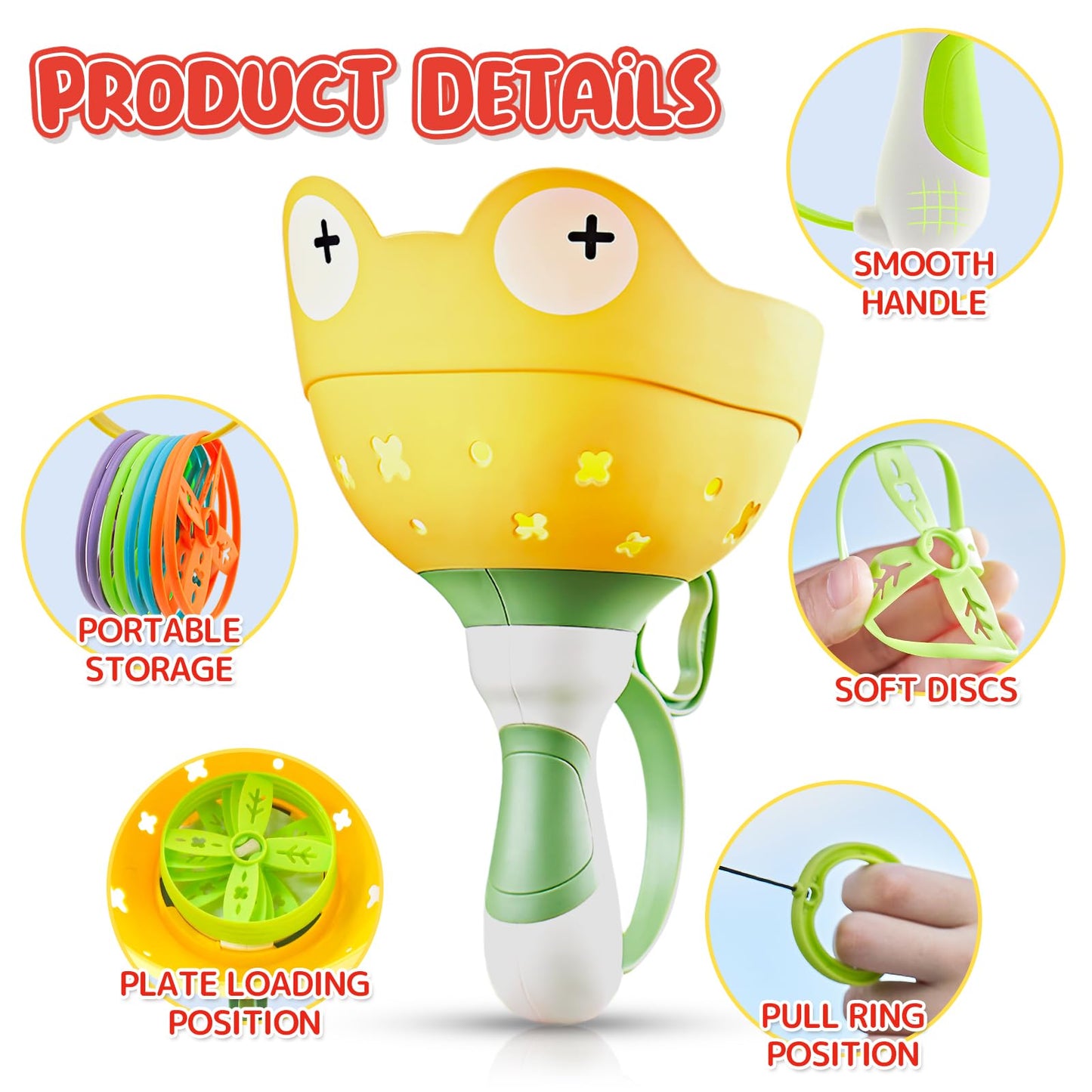 Pamexin Outside Toys for Kids 4-8 — Manual Capture Catching Game