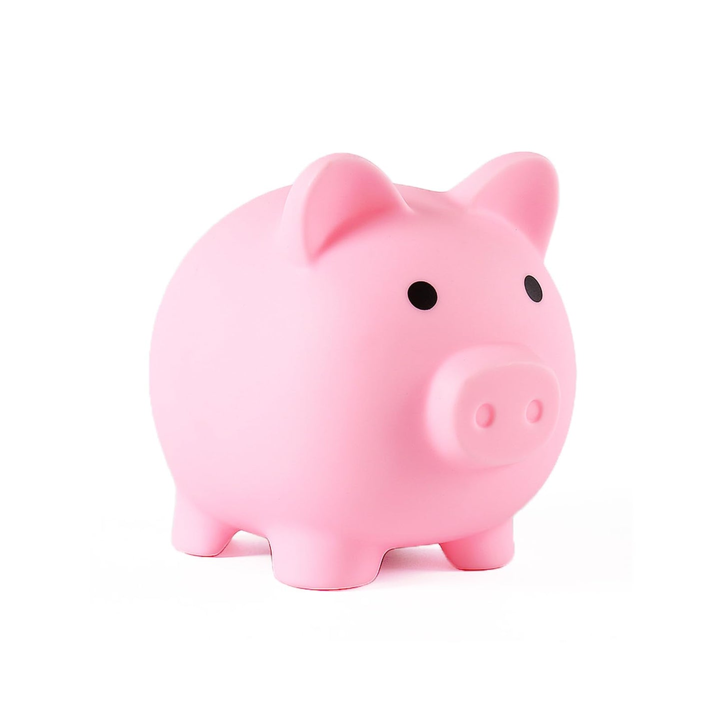 PandaEar Piggy Bank – Unbreakable Pink Coin Bank for Kids, Shatterproof & Easy Access