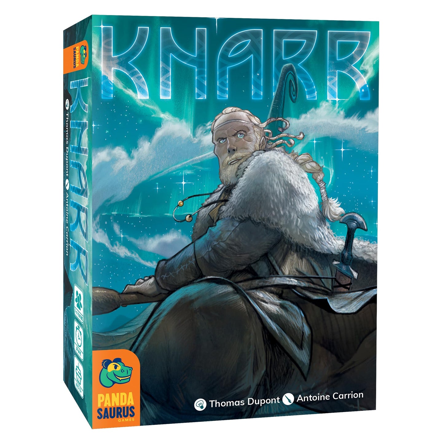 Knarr Board Game by Pandasaurus Games | Form the Greatest Viking Band | 2-4 Players | 30 Min Playtime