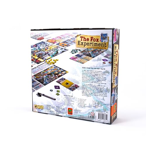The Fox Experiment Board Game by Pandasaurus Games | Breed & Evolve Foxes (1-4 Players, 60 Min)