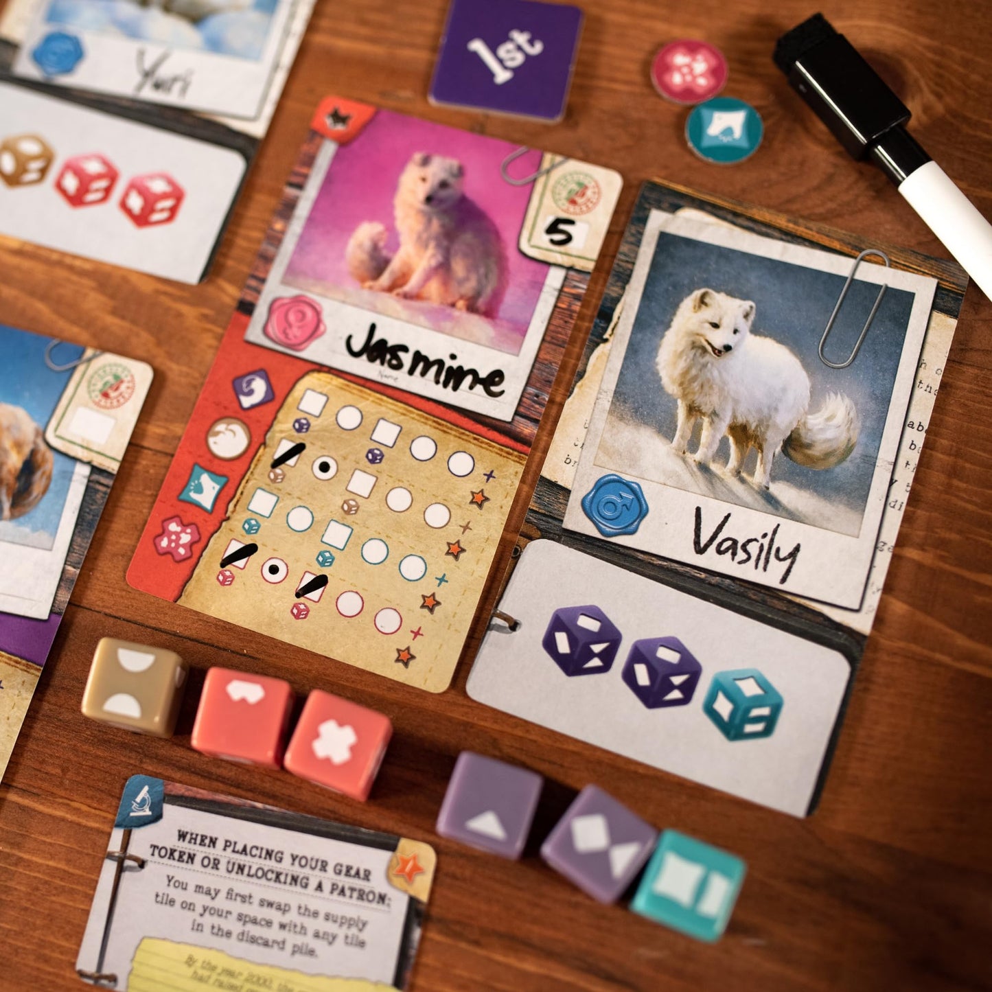 The Fox Experiment Board Game by Pandasaurus Games | Breed & Evolve Foxes (1-4 Players, 60 Min)