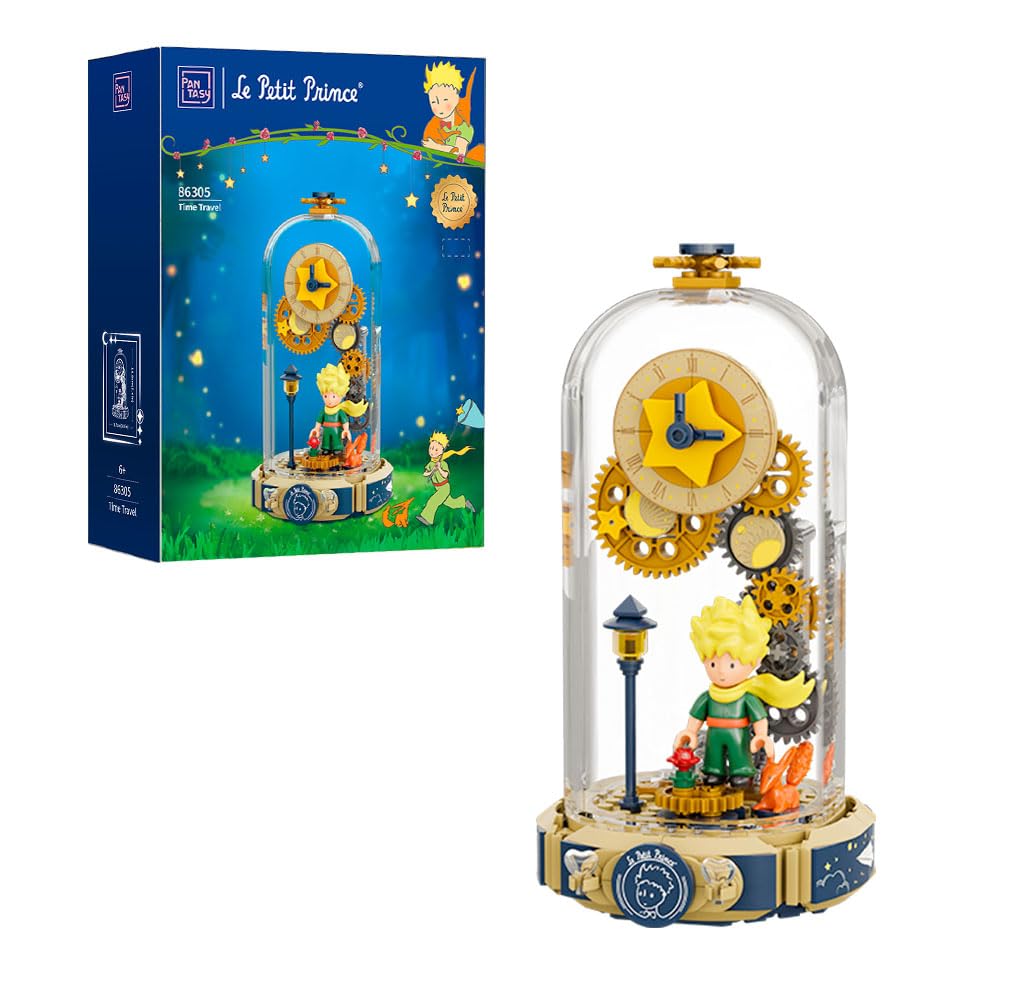 PANTASY Le Petit Prince Time Travel Building Set – Creative Assembly Toy for Adults & Teens