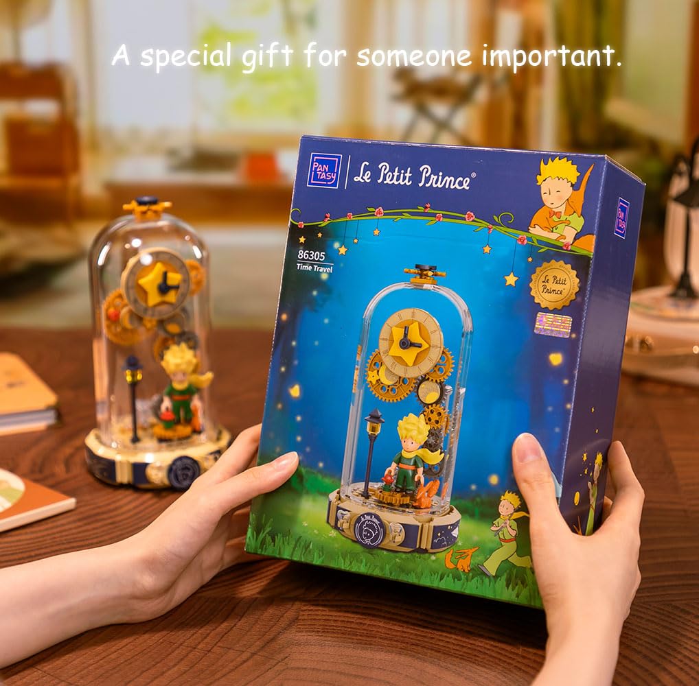PANTASY Le Petit Prince Time Travel Building Set – Creative Assembly Toy for Adults & Teens