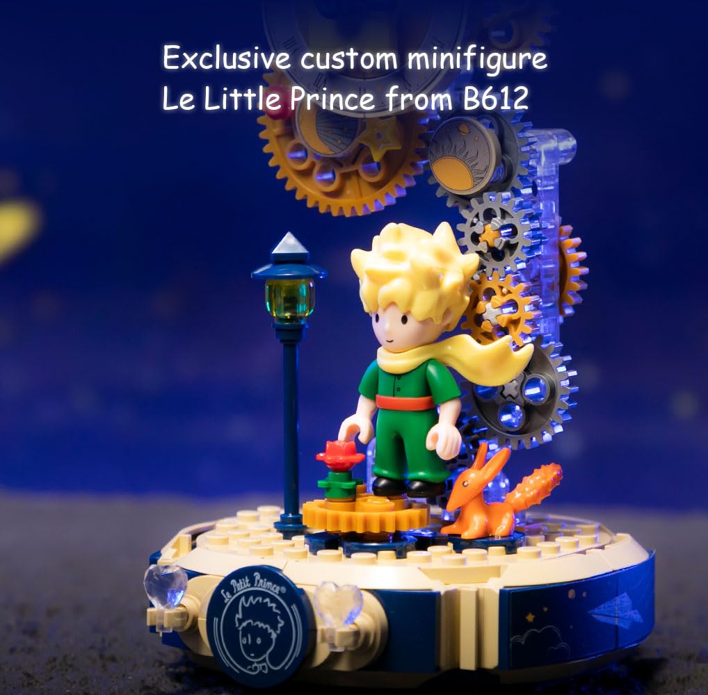 PANTASY Le Petit Prince Time Travel Building Set – Creative Assembly Toy for Adults & Teens