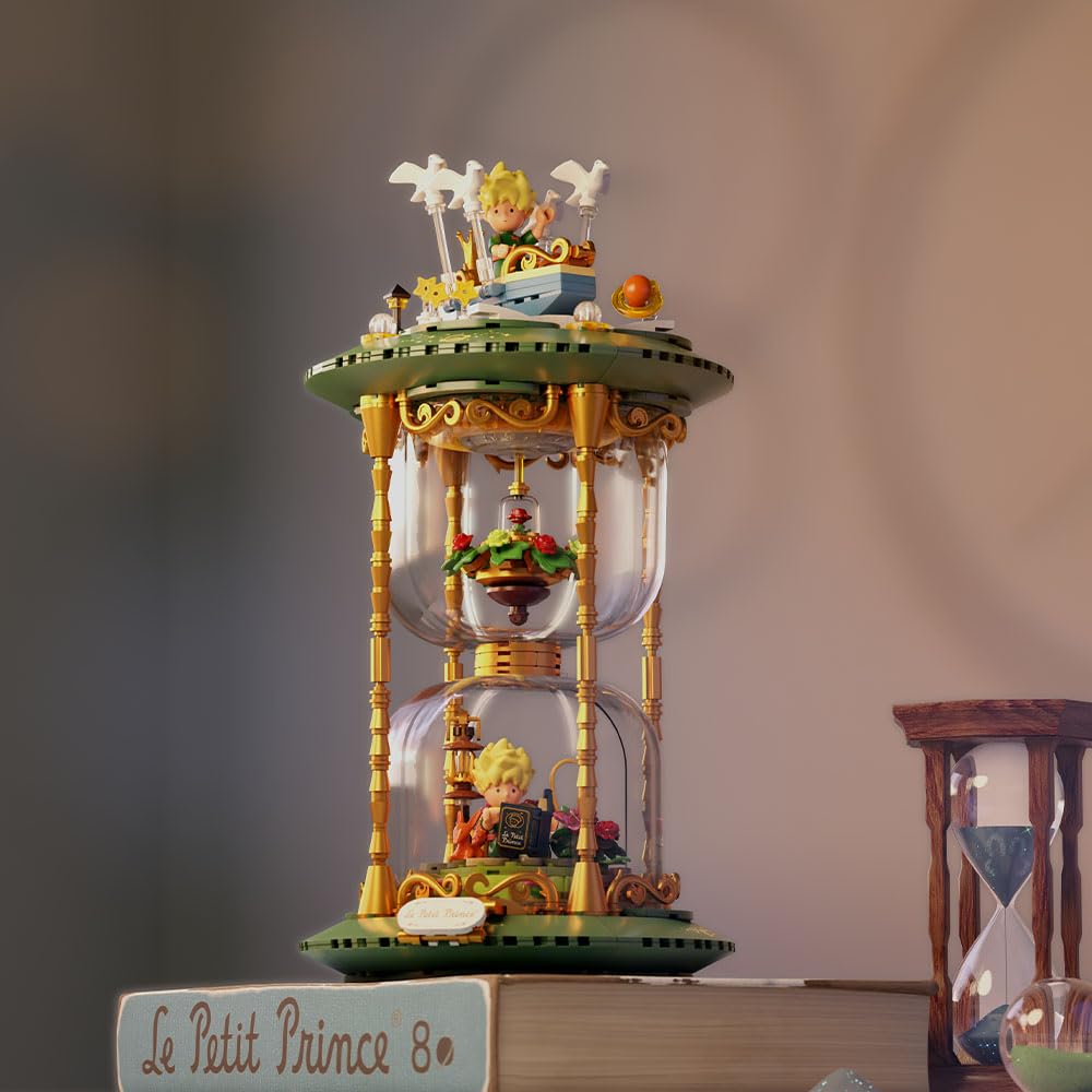 PANTASY Little Prince Hourglass Building Blocks Set – Build, Create & Play for Adults
