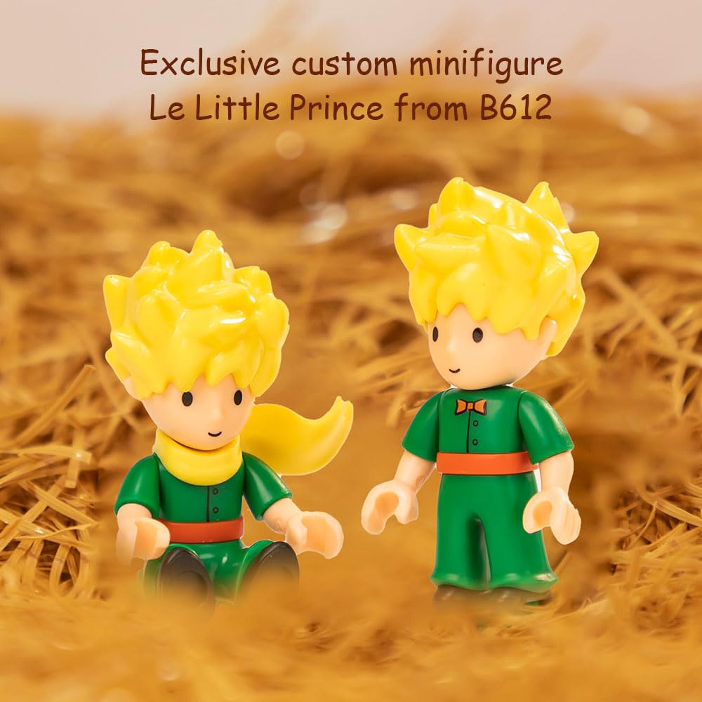 PANTASY Little Prince Hourglass Building Blocks Set – Build, Create & Play for Adults
