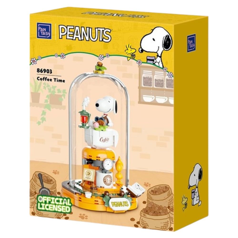 Pantasy Peanuts Café Time Building Set | 234 Pieces for Creative Play (Ages 6+)