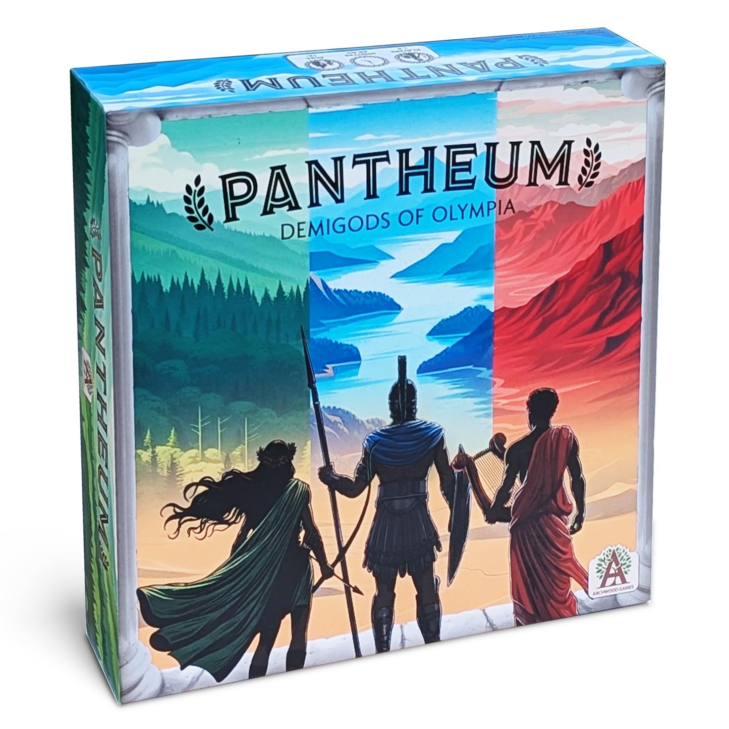 Pantheum: Demigods of Olympia Board Game | Greek Mythology Strategy for 1–4 Players