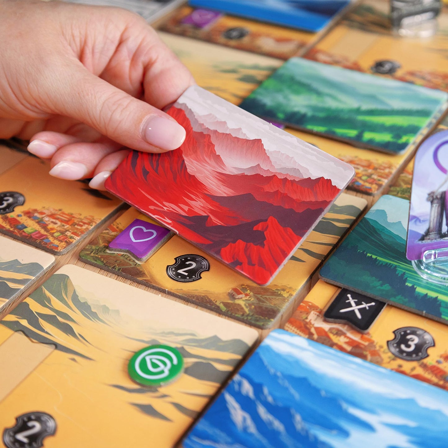 Pantheum: Demigods of Olympia Board Game | Greek Mythology Strategy for 1–4 Players