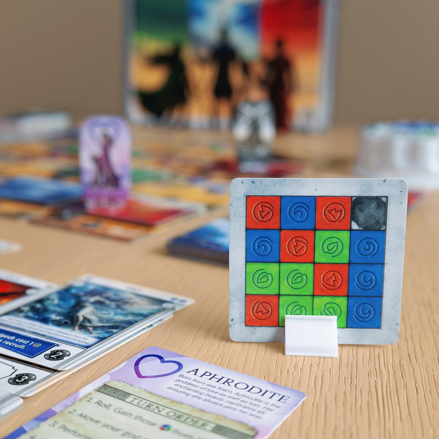 Pantheum: Demigods of Olympia Board Game | Greek Mythology Strategy for 1–4 Players