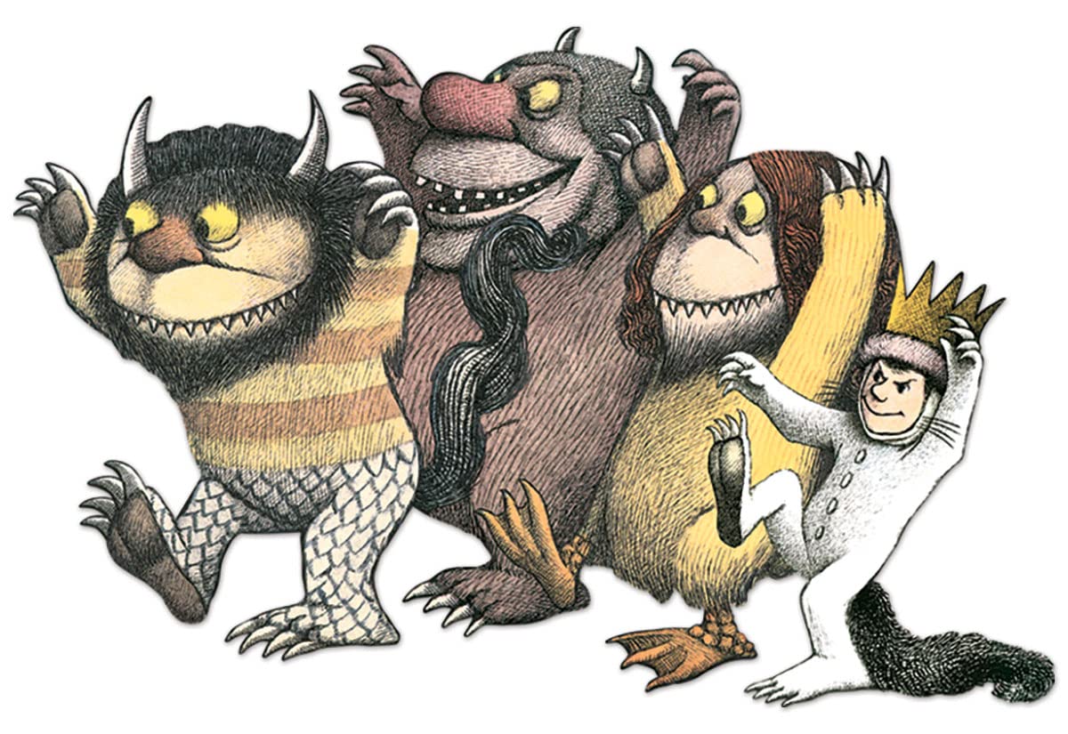 Paper House Productions Where The Wild Things Are 24-Piece Floor Puzzle 36 x 24 Inch