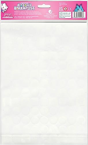 Paper Projects Gabby's Dollhouse Mega Pack – 150+ Reusable Stickers on Non-Porous Surfaces