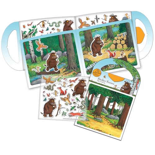 Paper Projects Gruffalo Activity Set – Six Scenes & 50+ Reusable Stickers