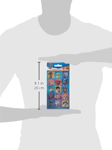 Paper Projects Paw Patrol Sparkly Reusable Reward Stickers – Blue 19.5x9.5 cm