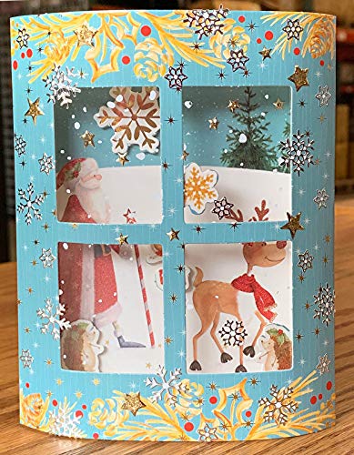 Paper Wishes Dazzles Stickers Collection – Snowflake Cardmaking & Scrapbooking Embellishments