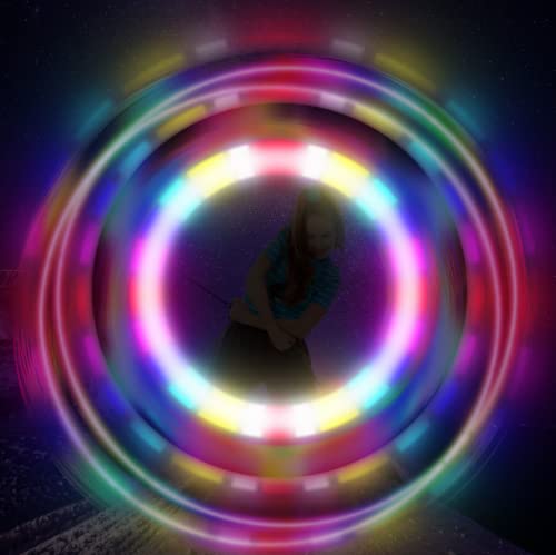 Papi Dada LED POI Balls – Fiber Optic LED Poi with 20 Color Modes