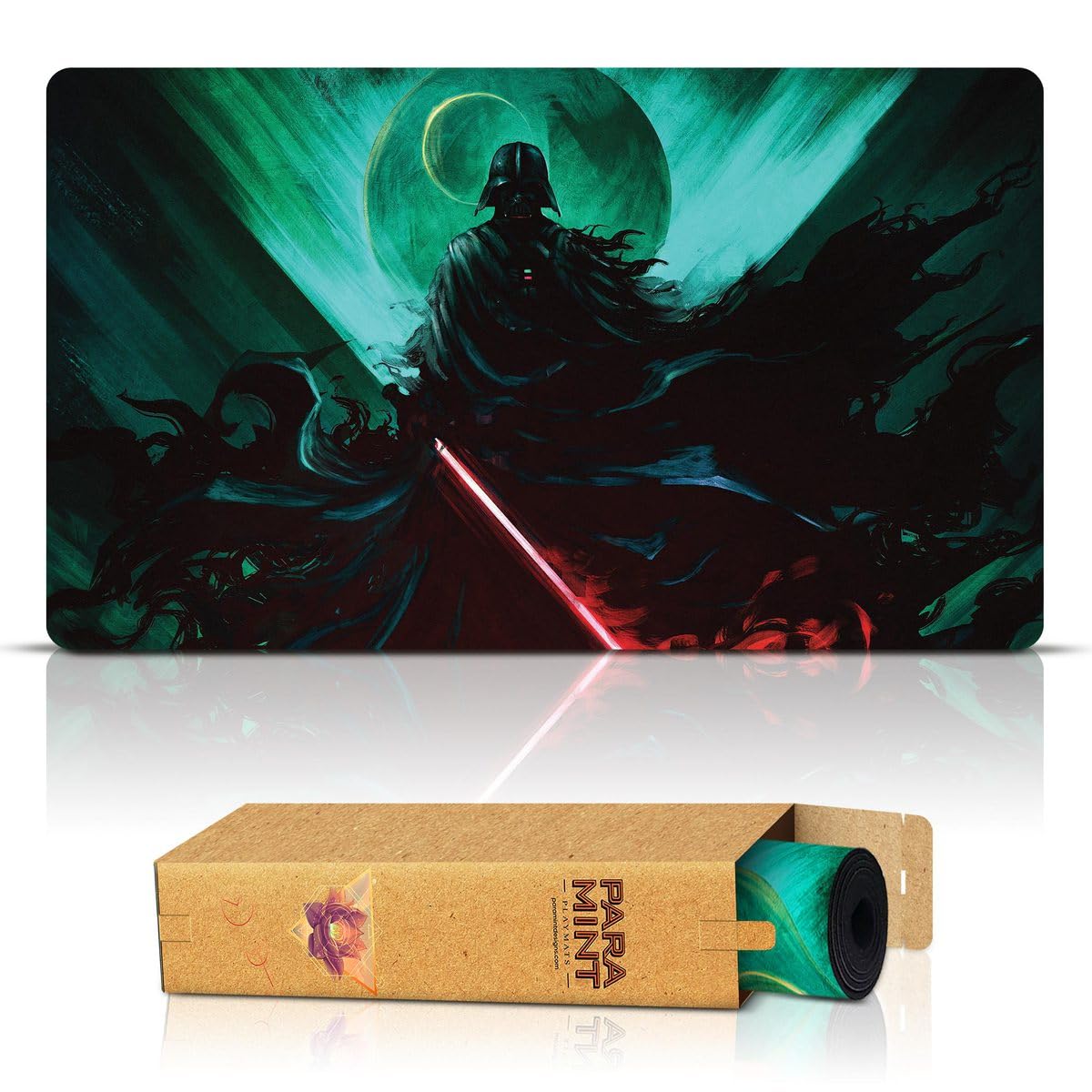 Paramint Dark Lord (Stitched) MTG Playmat by Anato Finnstark | Durable, Non-Slip, Artful Design