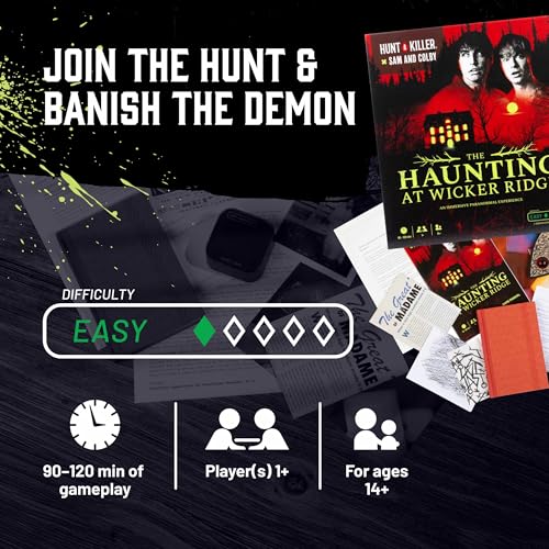 Hunt A Killer x Sam and Colby: The Haunting at Wicker Ridge – Immersive Beginner-Friendly Mystery (90–120 min)
