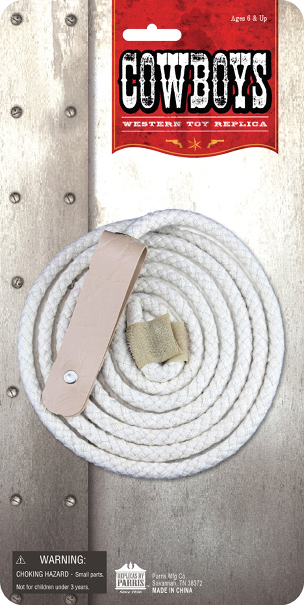Parris Trick Rope – Gray Decorated Single Holster with Break-Barrel Action (8-Shot Ring Caps) | EST. 1936