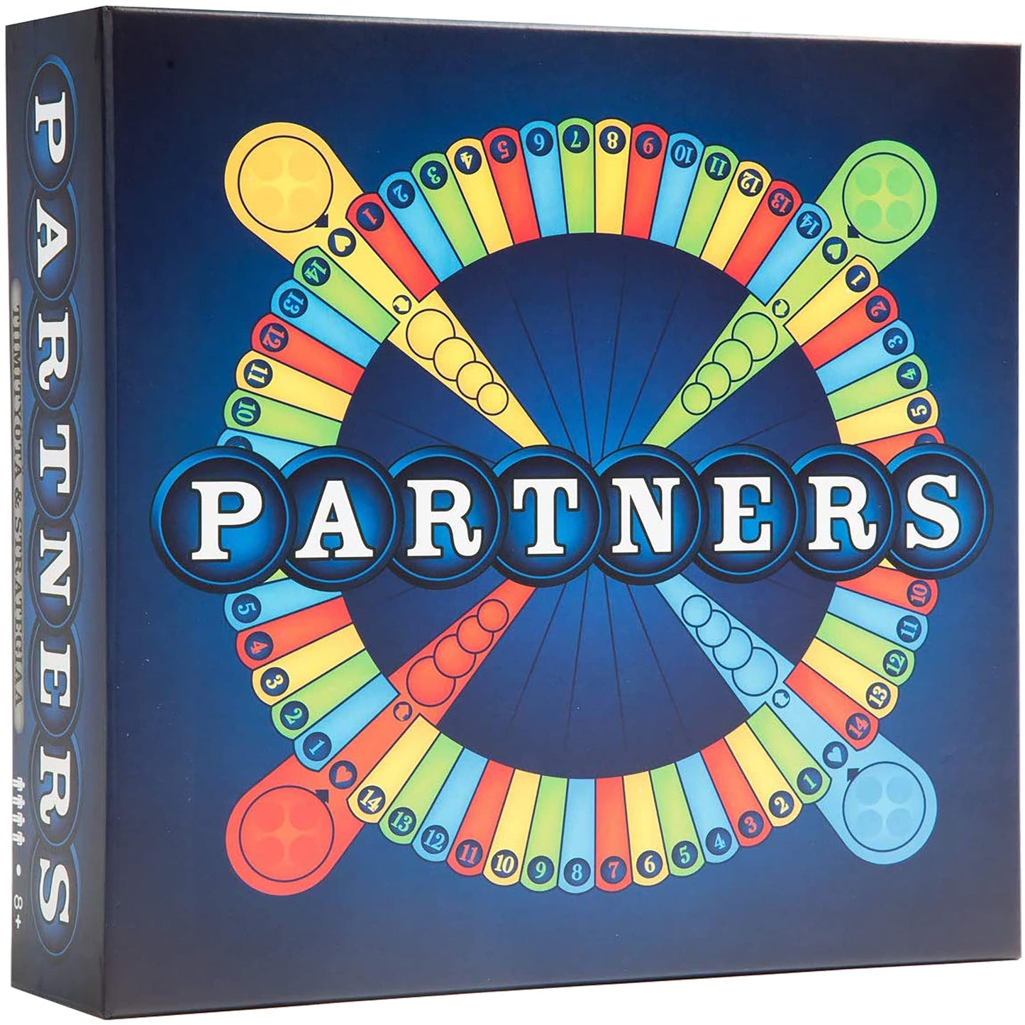 PARTNERS Board Game | 1st USA Edition – 4-Player Team Strategy for Family & Friends