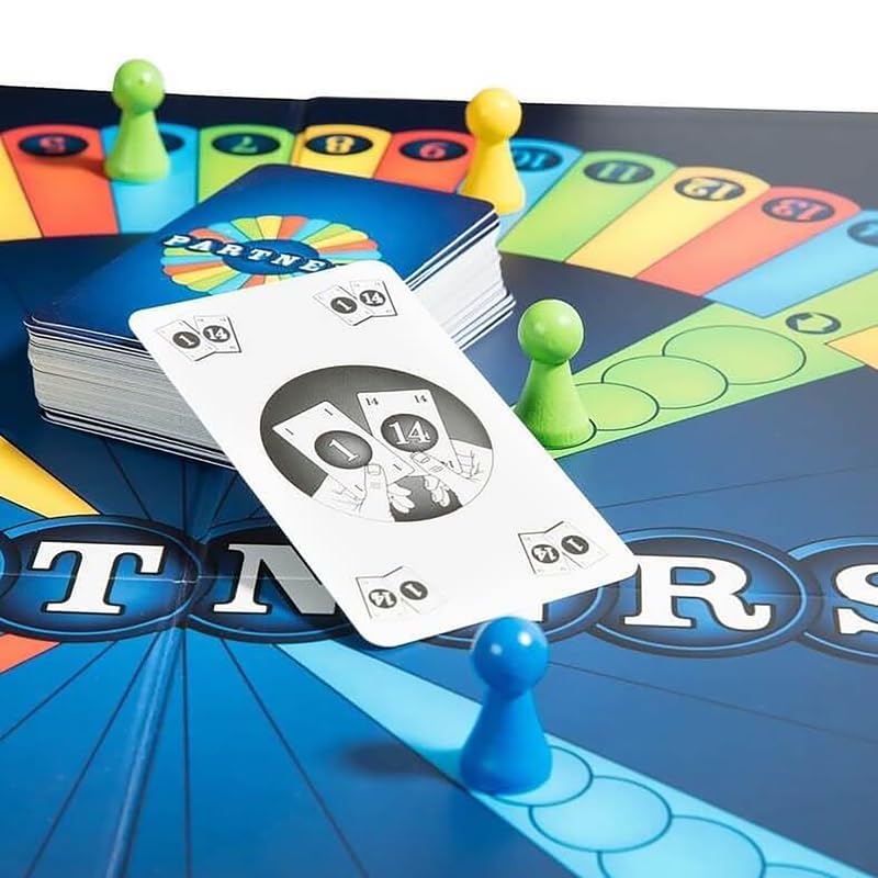 PARTNERS Board Game | 1st USA Edition – 4-Player Team Strategy for Family & Friends