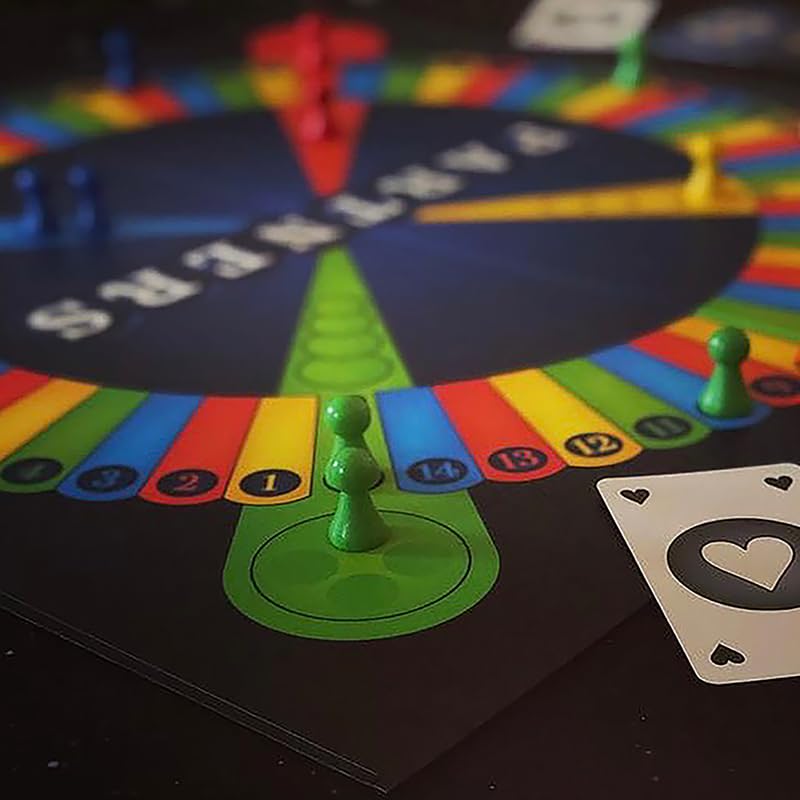 PARTNERS Board Game | 1st USA Edition – 4-Player Team Strategy for Family & Friends
