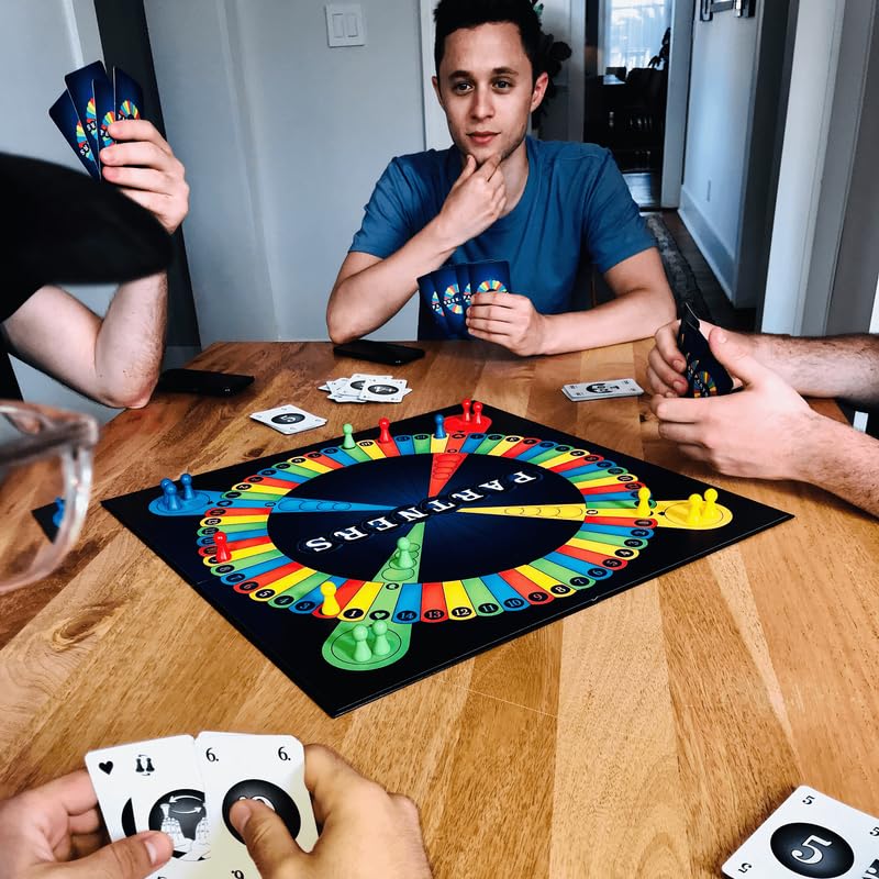 PARTNERS Board Game | 1st USA Edition – 4-Player Team Strategy for Family & Friends