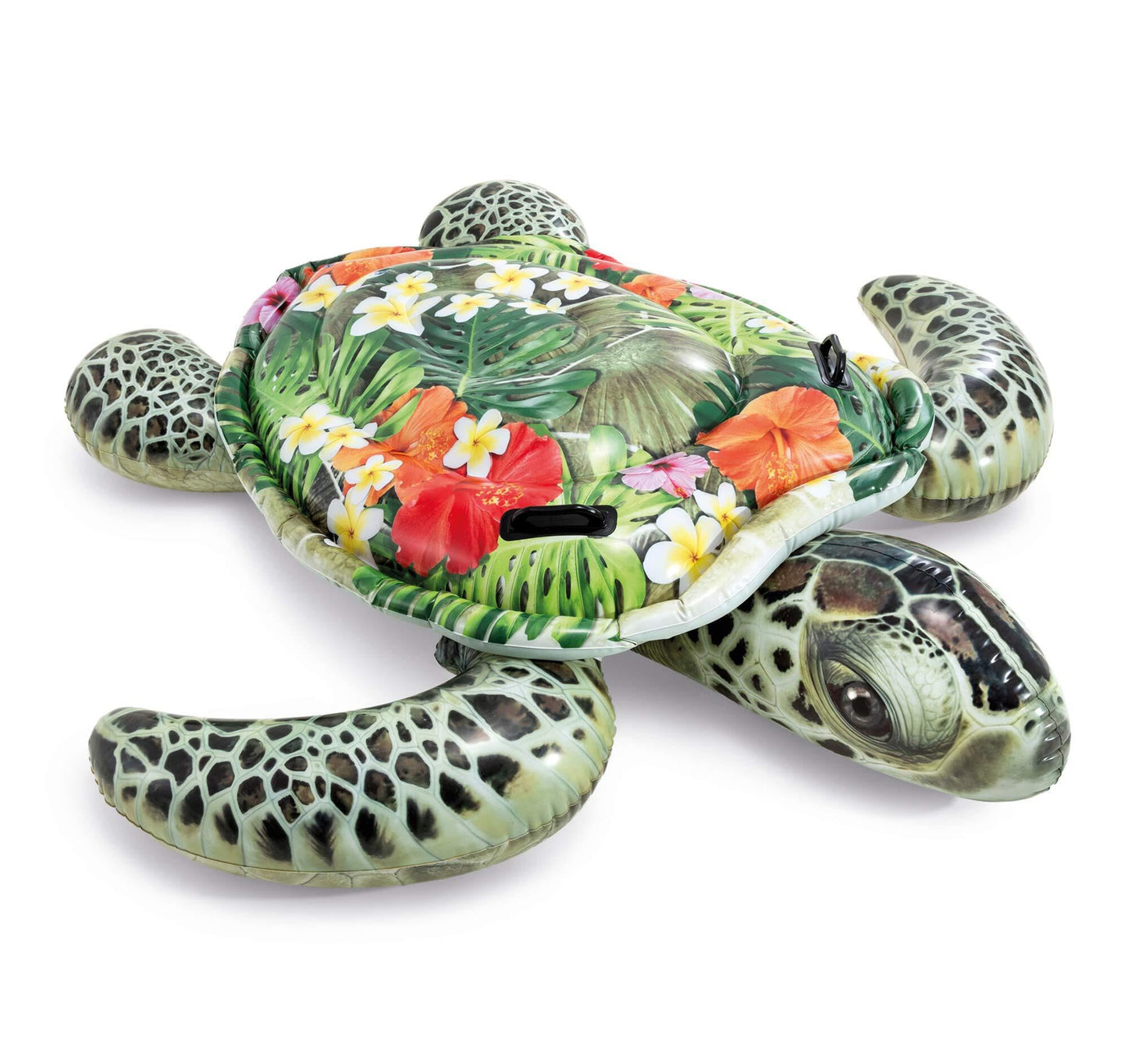 Parts 57555EP Realistic Sea Turtle Inflatable Pool Float with Handles