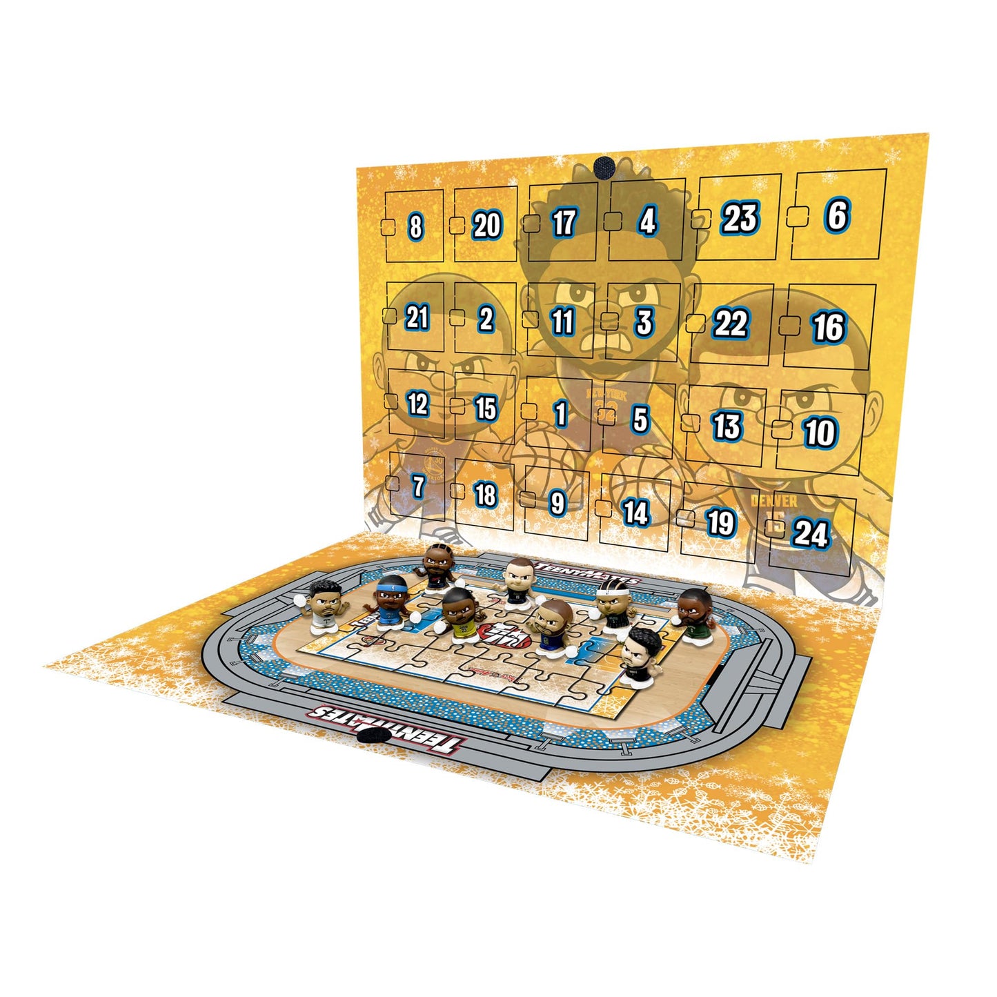 Party Animal 2025 NBA TeenyMates Advent Calendar | 24 Surprises, Officially Licensed
