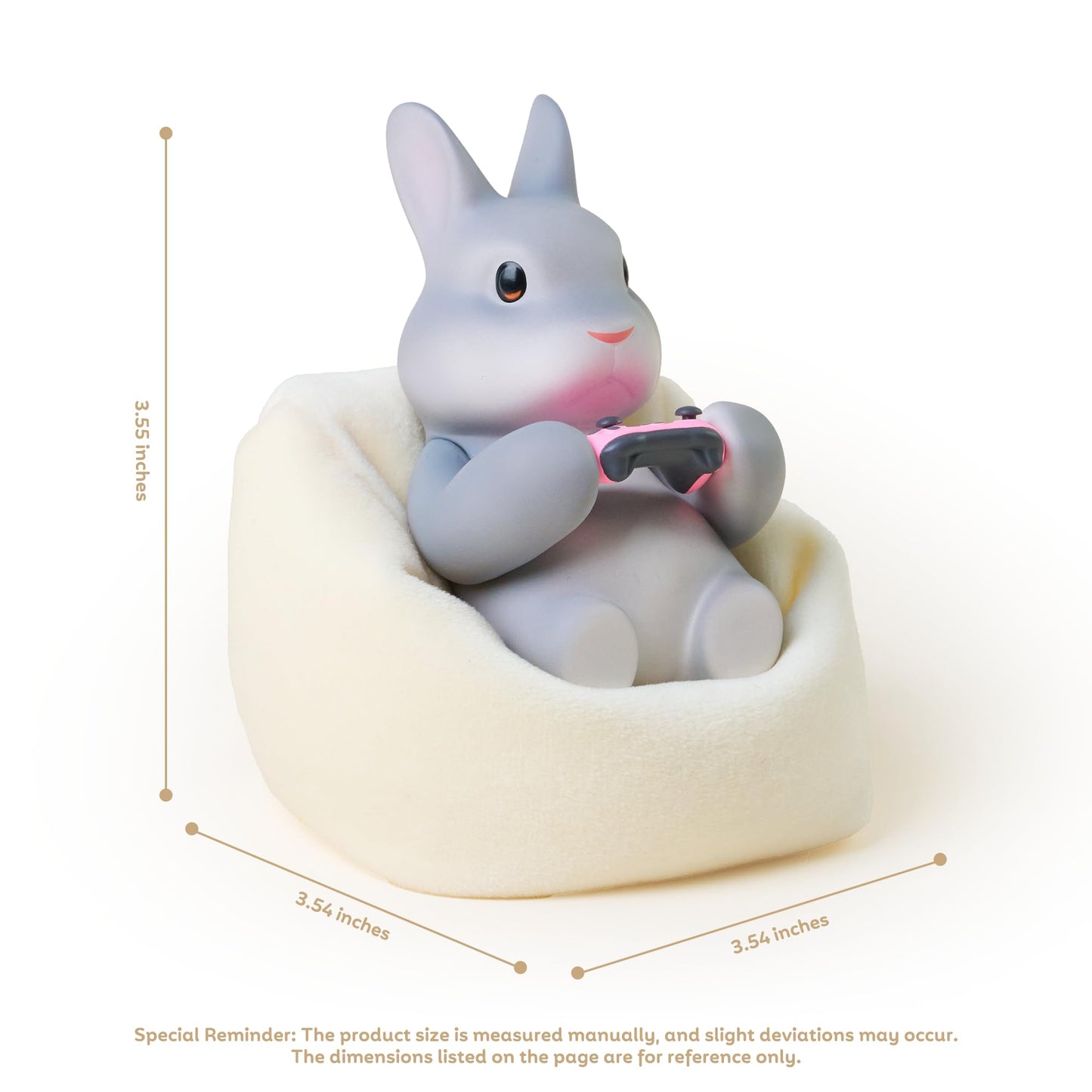 Party Animals Win Series Carrot Action Figure with Detachable Sofa - 3.35in PVC Collectible