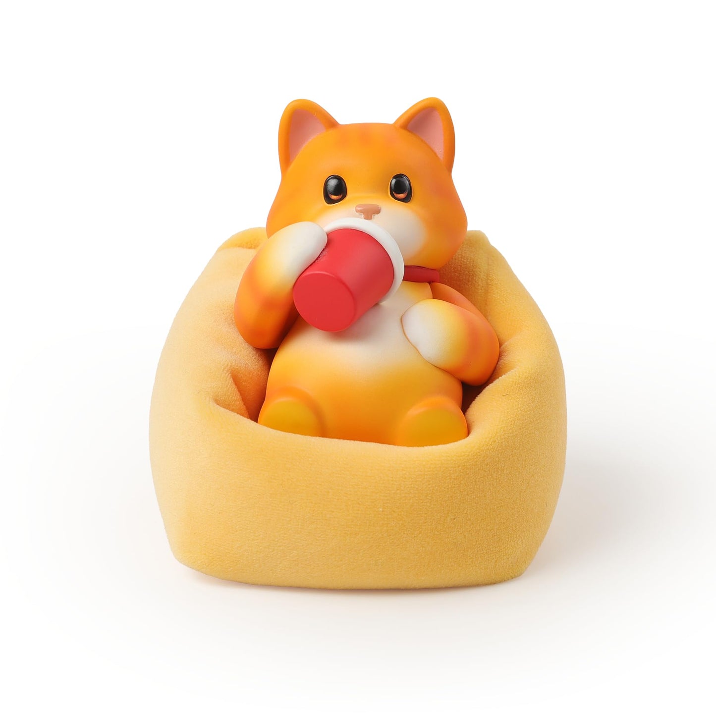 Party Animals Win Series Macchiato Action Figure with Detachable Sofa - 3.35in PVC Collectible