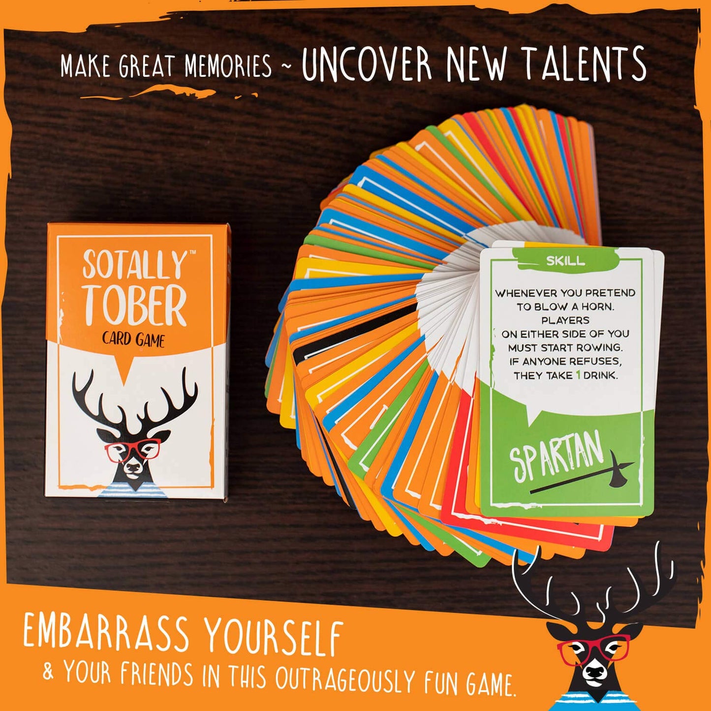 Sotally Tober Drinking Games for Adults by Party Profi | Outrageously Fun Card Game
