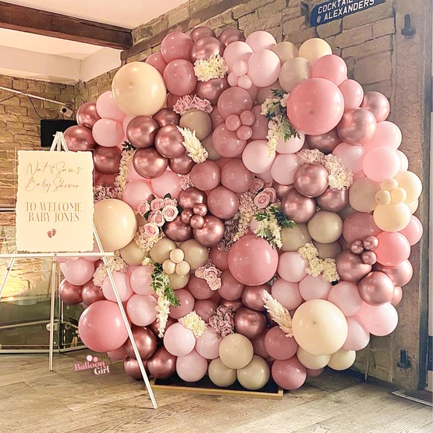 PartyWoo Dusty Pink Balloons 140pcs – 18/12/10/5in Latex Balloons for Birthday, Baby Shower, Graduation, Bachelorette Decorations Pink-F54