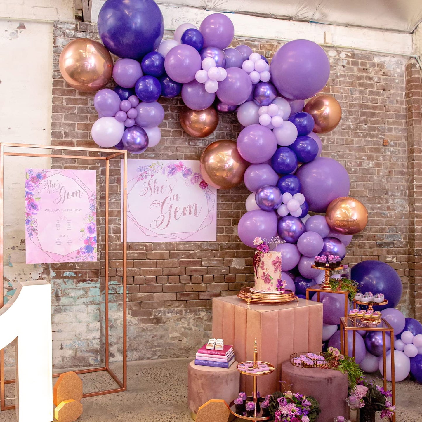 PartyWoo Lavender Balloons - 50 pcs, 12in Light Purple Latex Balloons for Parties, Weddings, Baby Showers