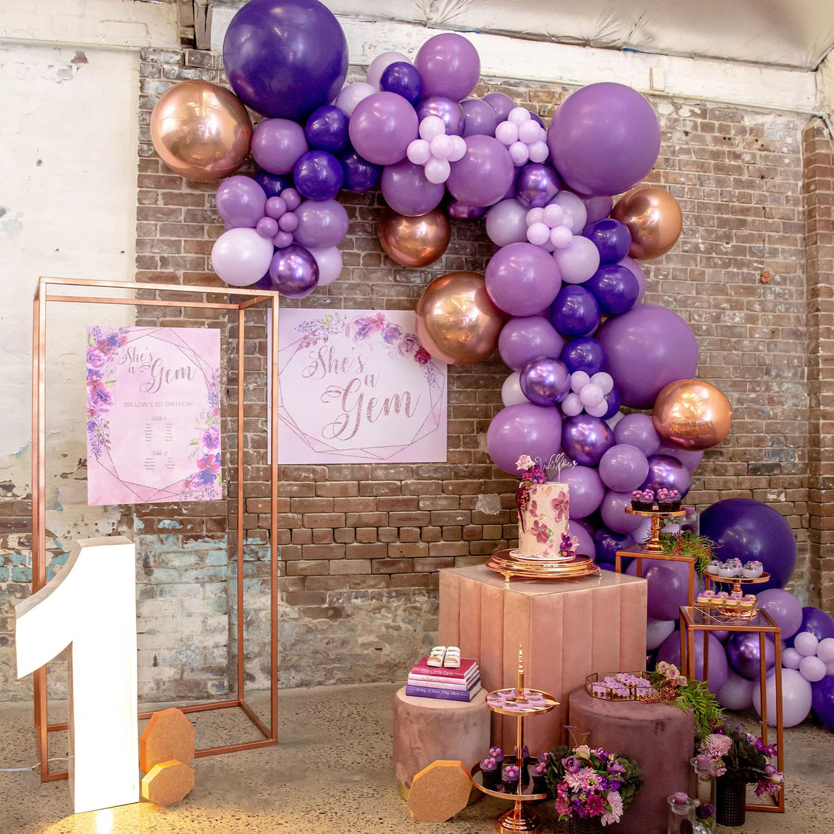 PartyWoo Dark Purple Balloons – 50pcs, 12in Royal Purple Latex Balloons for Birthday, Baby Shower & More