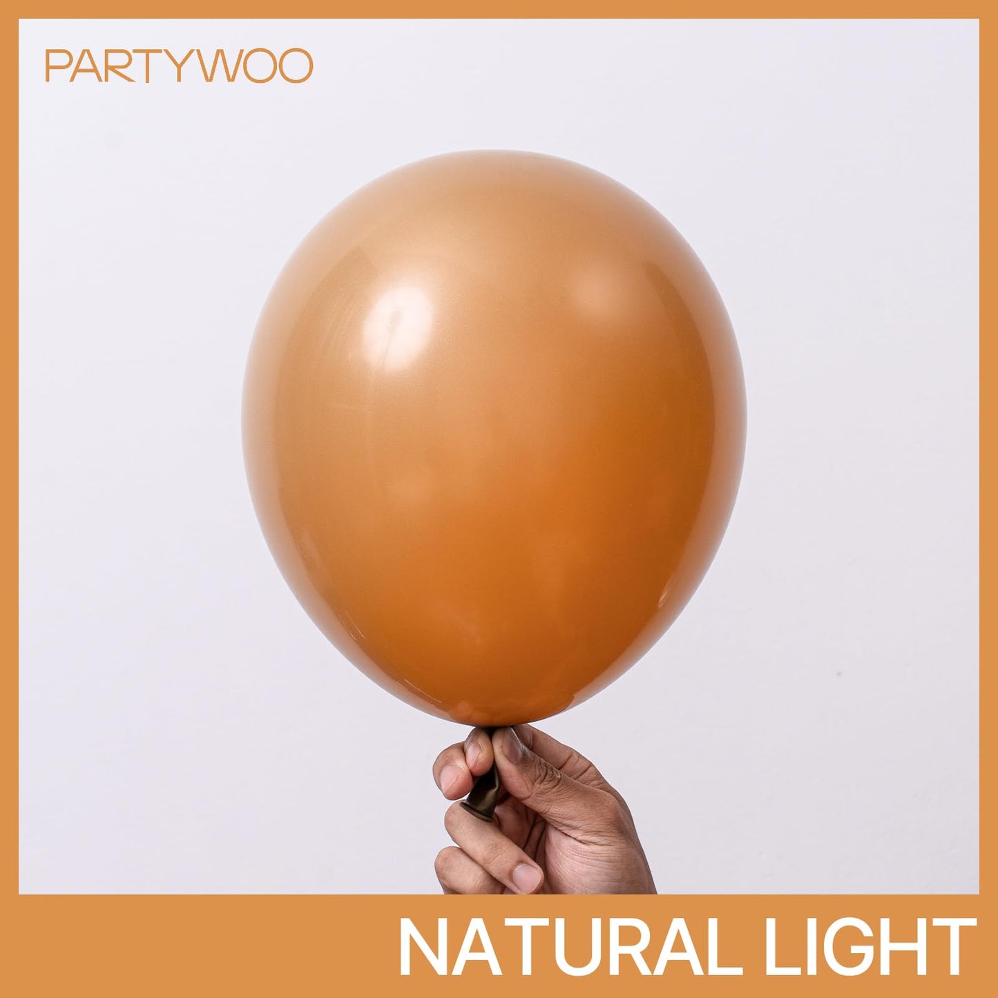 PartyWoo Tan Balloons 140 Pcs Boho Neutral Latex Arch Kit – 18/12/10/5 Inch for Birthday, Safari & Baby Shower