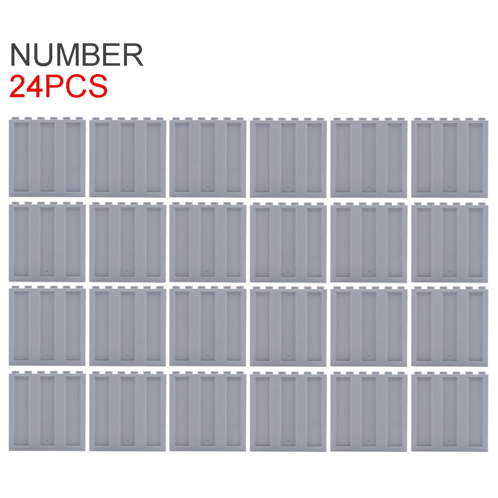 Pasacho Classic Wall Bricks 24-Pack 1x6x5 – Grey