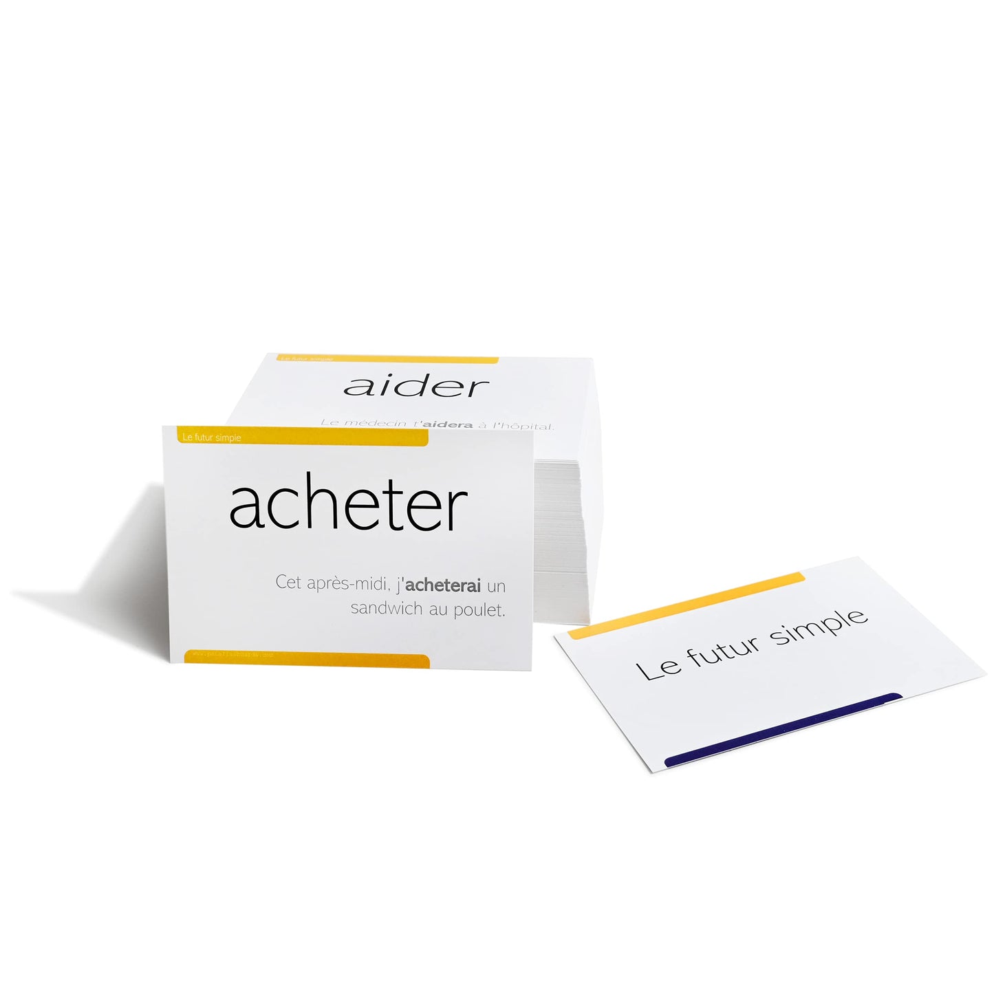 Pat's Flash Cards - 800 French Conjugation Cards (200 Verbs, 11 Tenses)