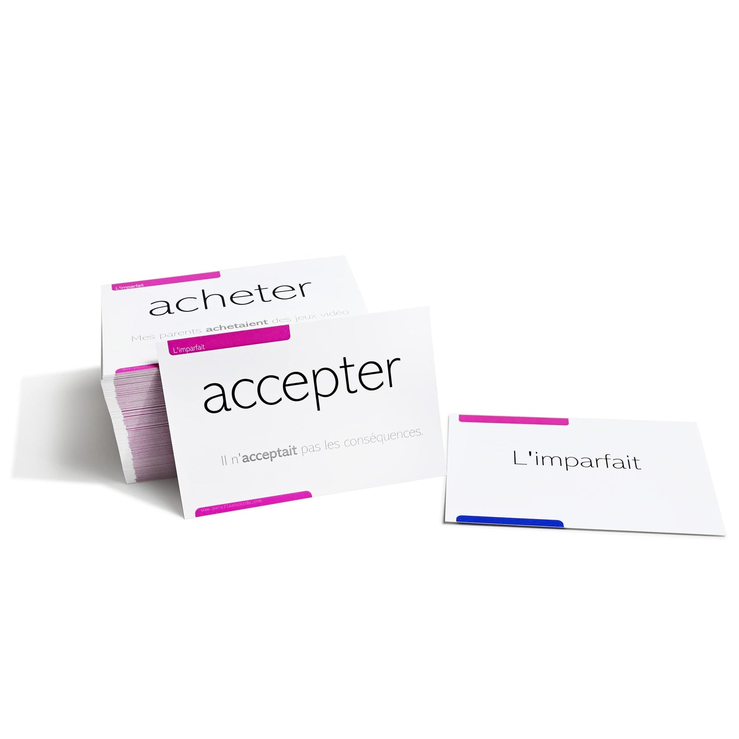 Pat's Flash Cards - 800 French Conjugation Cards (200 Verbs, 11 Tenses)
