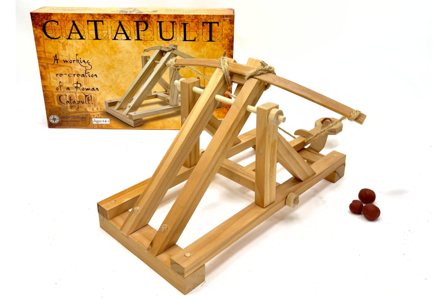 Pathfinders Roman Catapult STEM Kit | Ancient Siege Engine Series